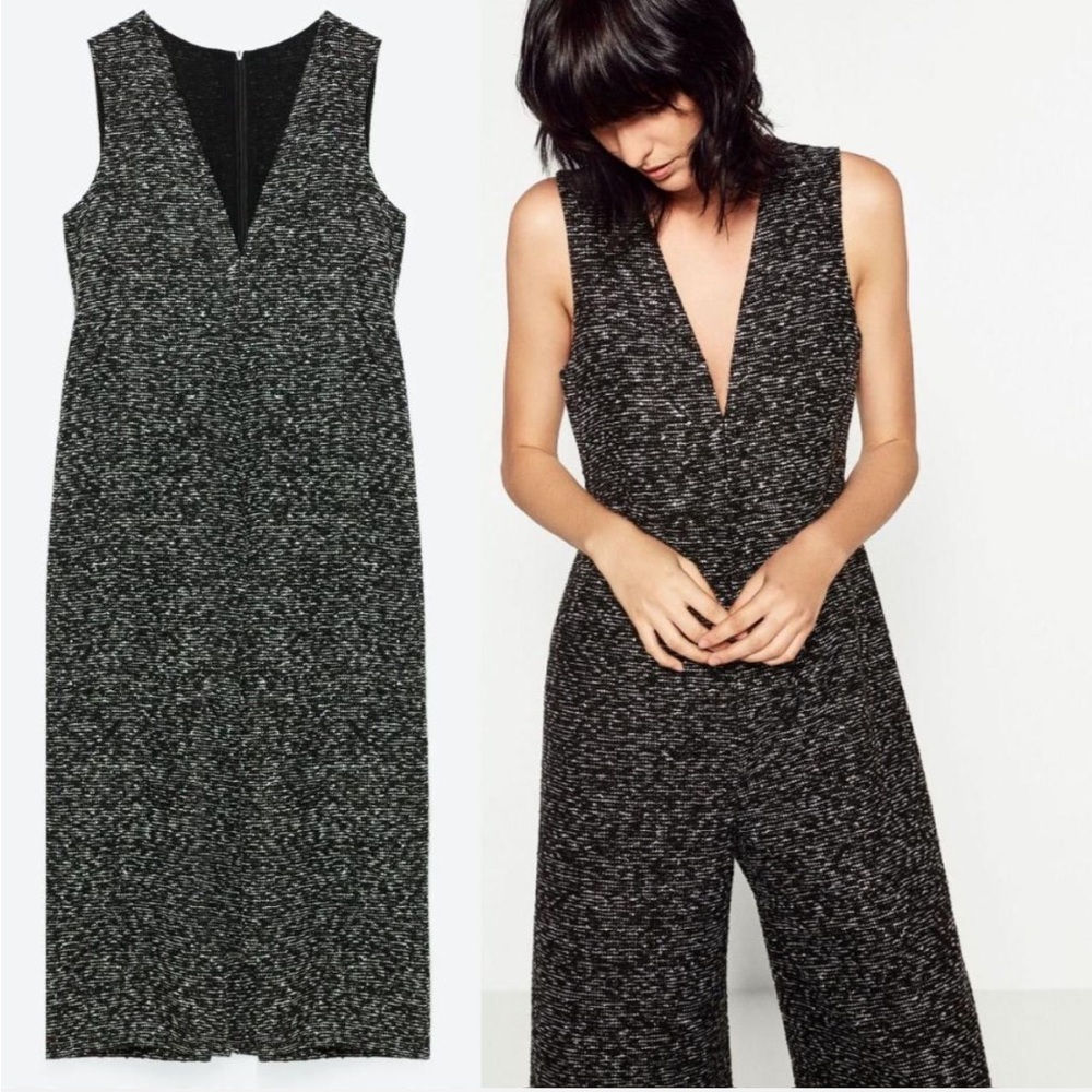 Stylish Black & White Women's Jumpsuit